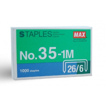 Max No:35-1M Staples